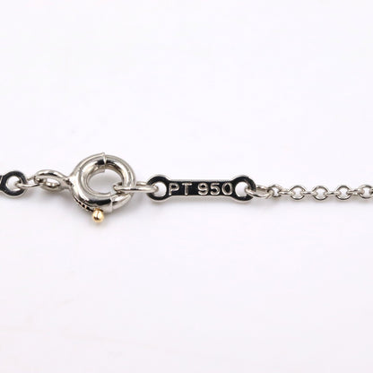 バイザヤードネックレス ネックレス PT950 ダイヤモンド プラチナ クリア ティファニー アクセサリー TIFFANY & Co.