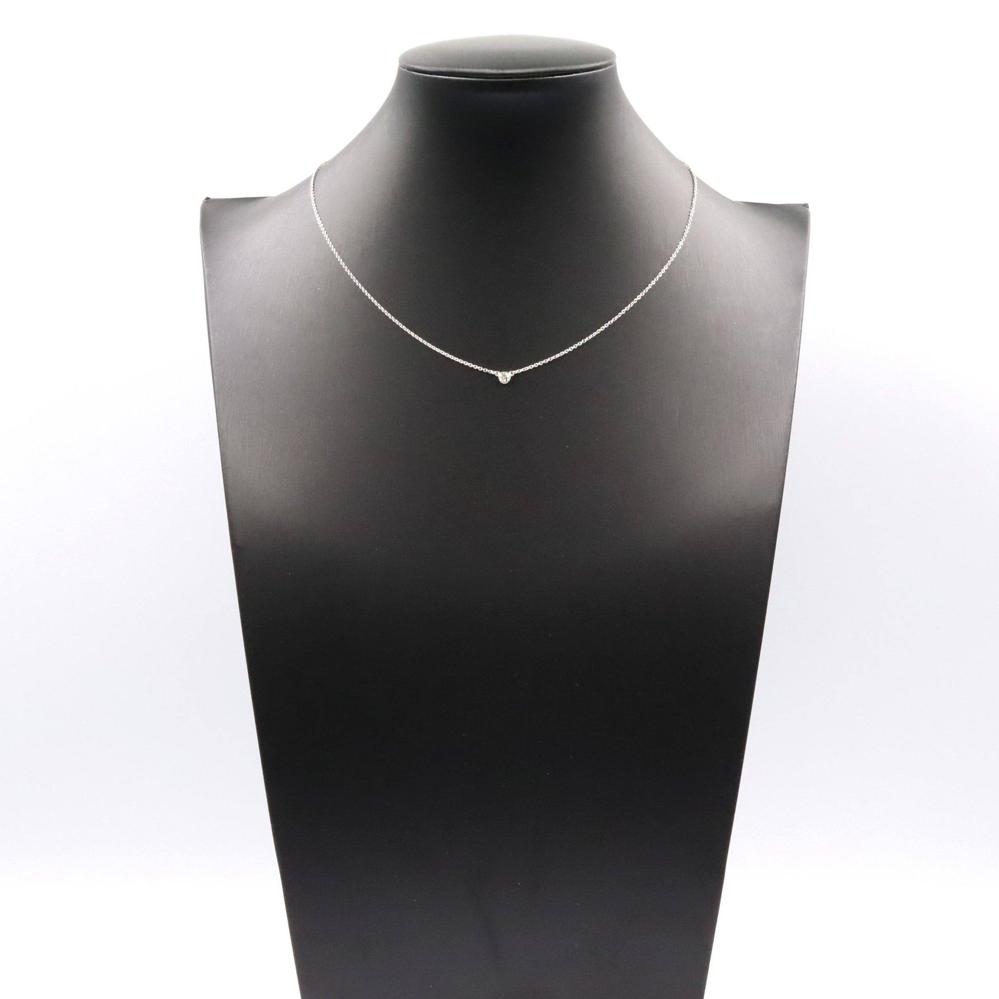 バイザヤードネックレス ネックレス PT950 ダイヤモンド プラチナ クリア ティファニー アクセサリー TIFFANY & Co.
