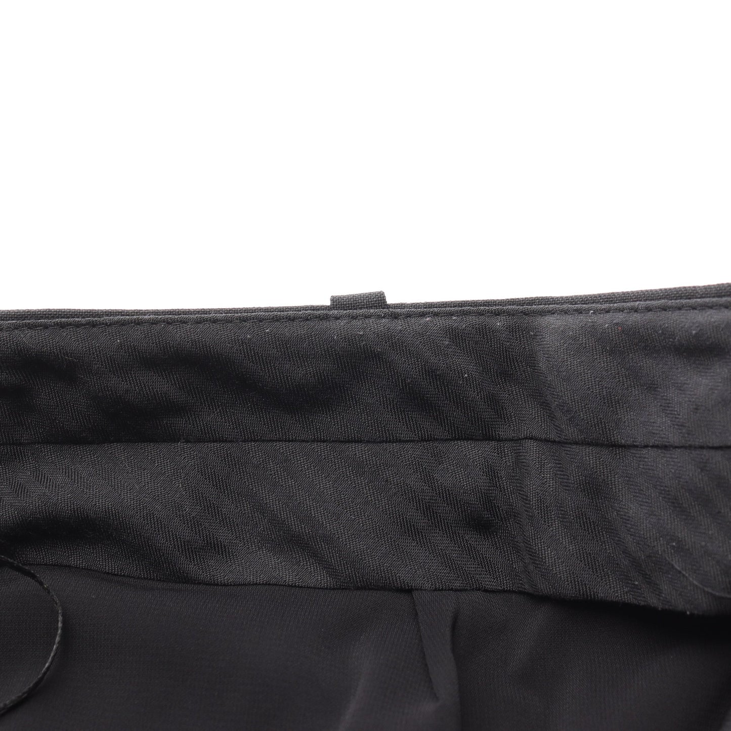 D UNIFORME スラックス トラウザーズ ウール ブラック クリスチャンディオール ボトムス Christian Dior