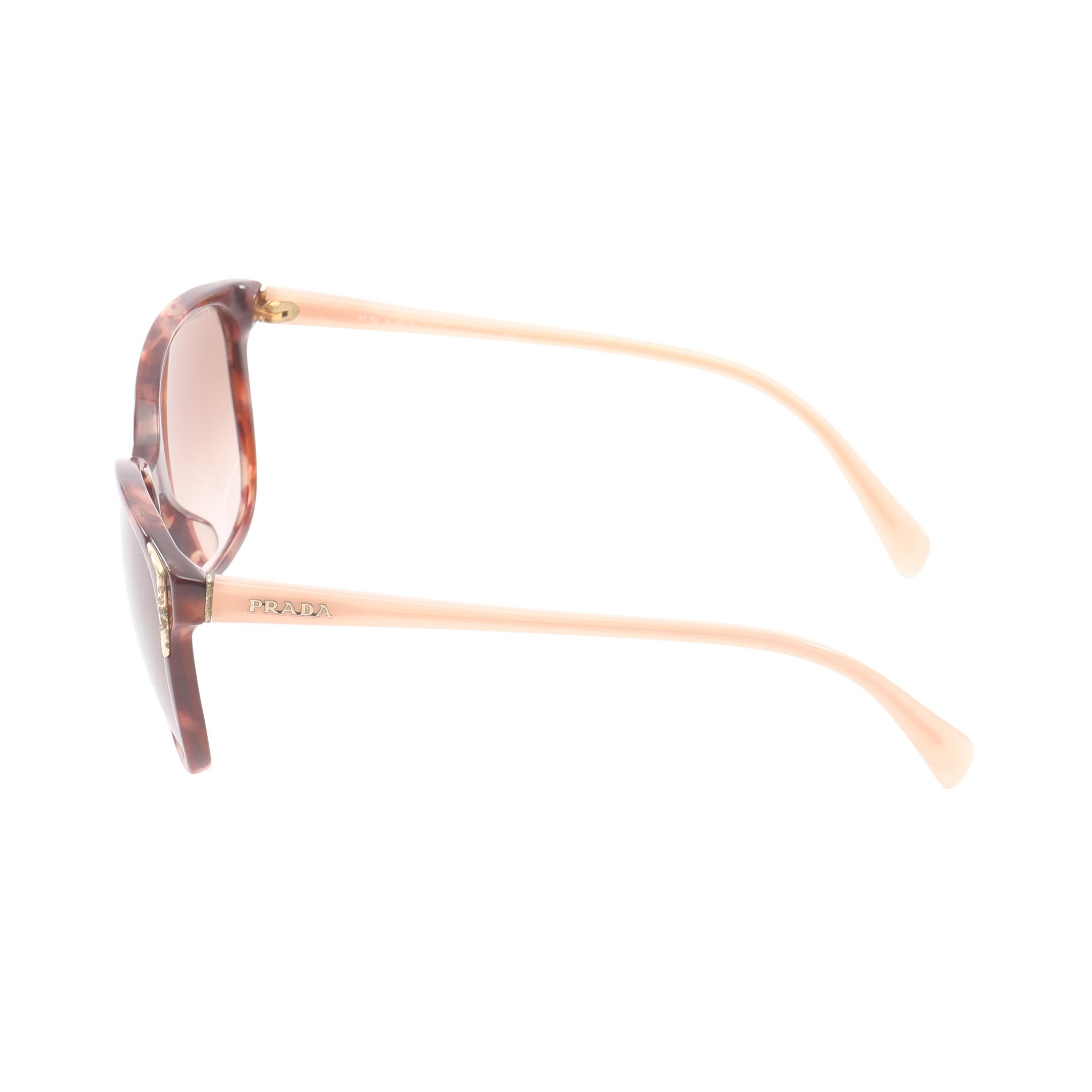 PRADA べっ甲柄サングラス　キャットアイ Prada Eyewear トータスシェル キャットアイ サングラス | ブラウン