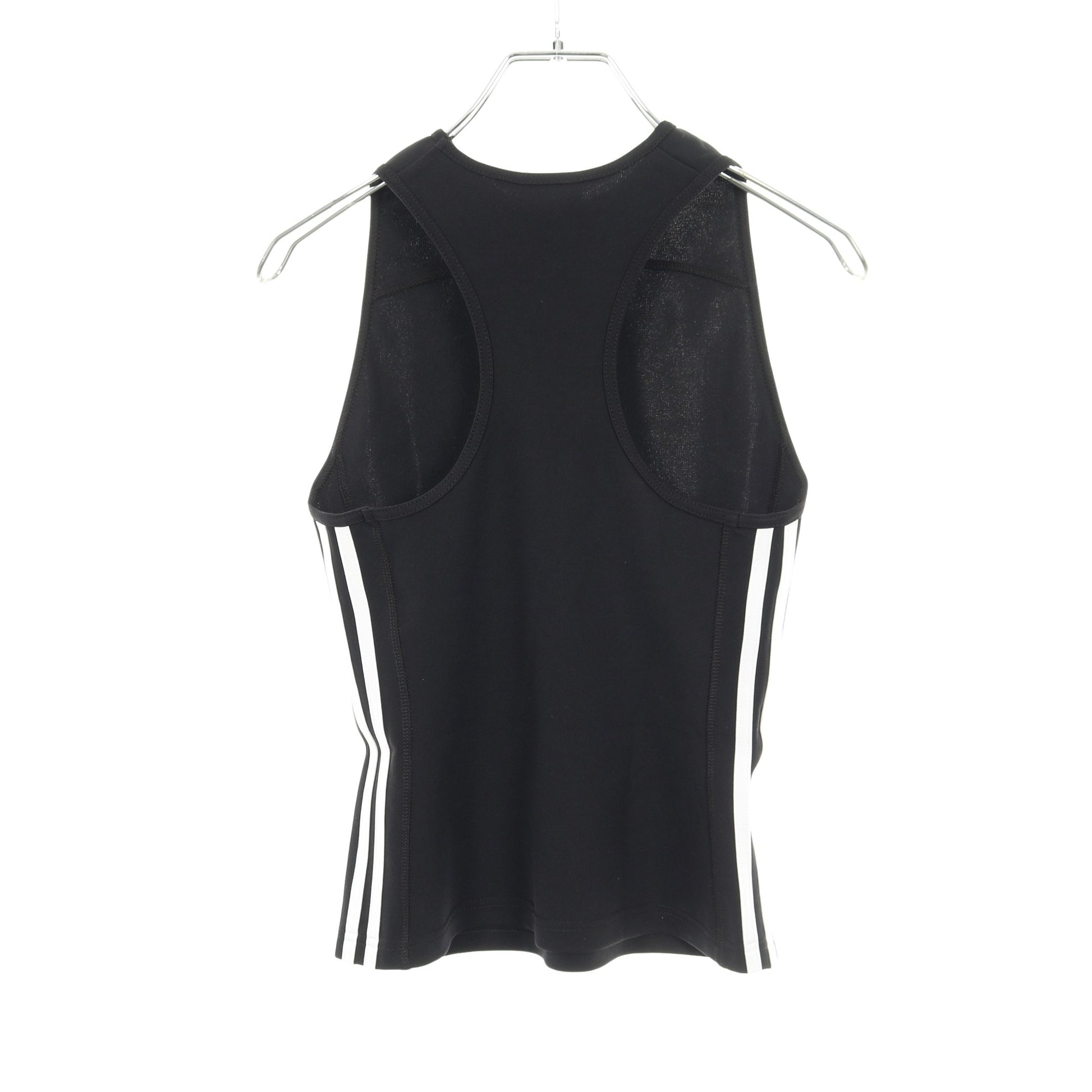 BALENCIAGA × adidas タンクトップ レーヨン ナイロン ブラック バレンシアガ トップス BALENCIAGA