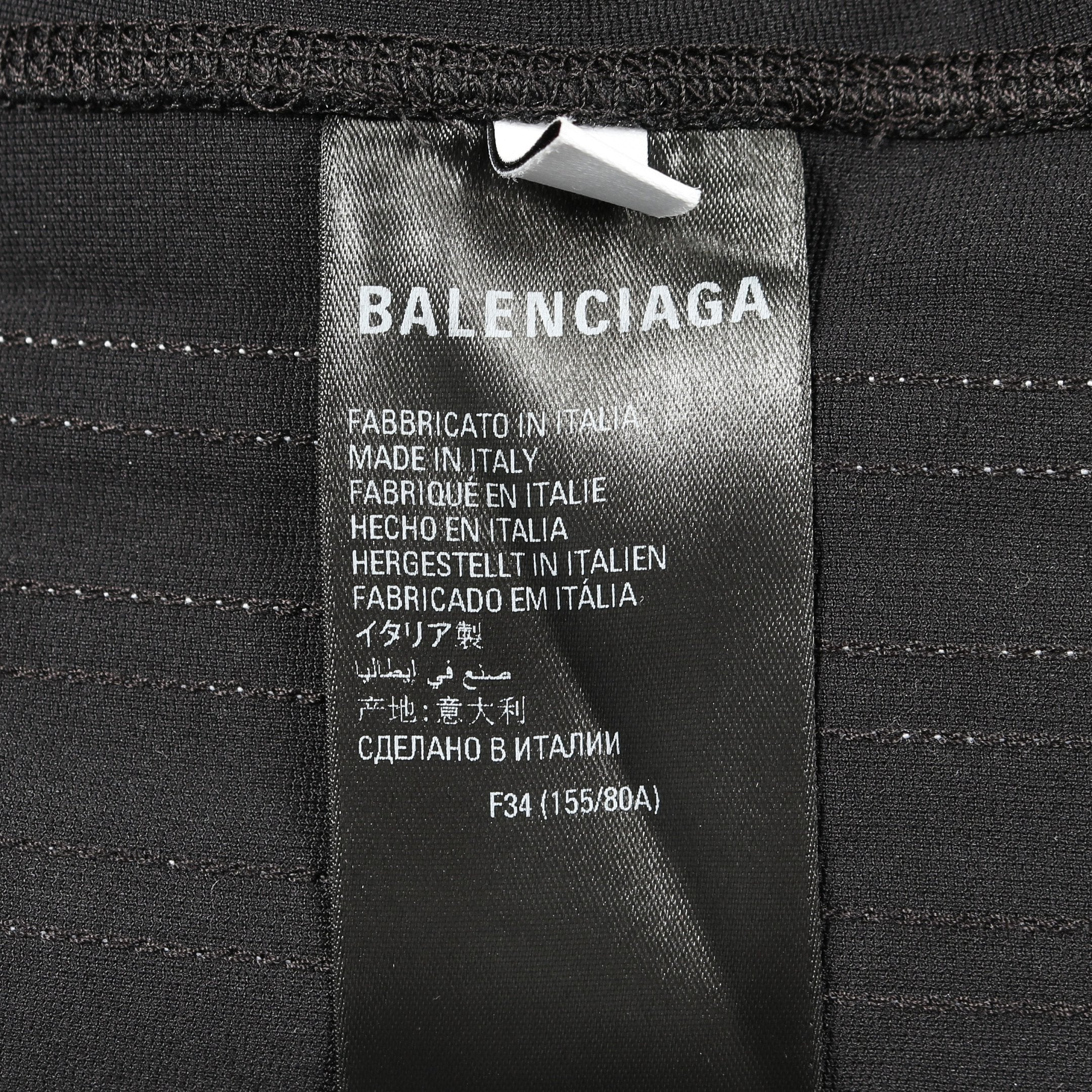 BALENCIAGA × adidas タンクトップ レーヨン ナイロン ブラック