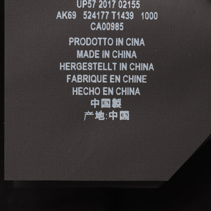 ニット クルーネック バックロゴ ウール ブラック バレンシアガ トップス BALENCIAGA