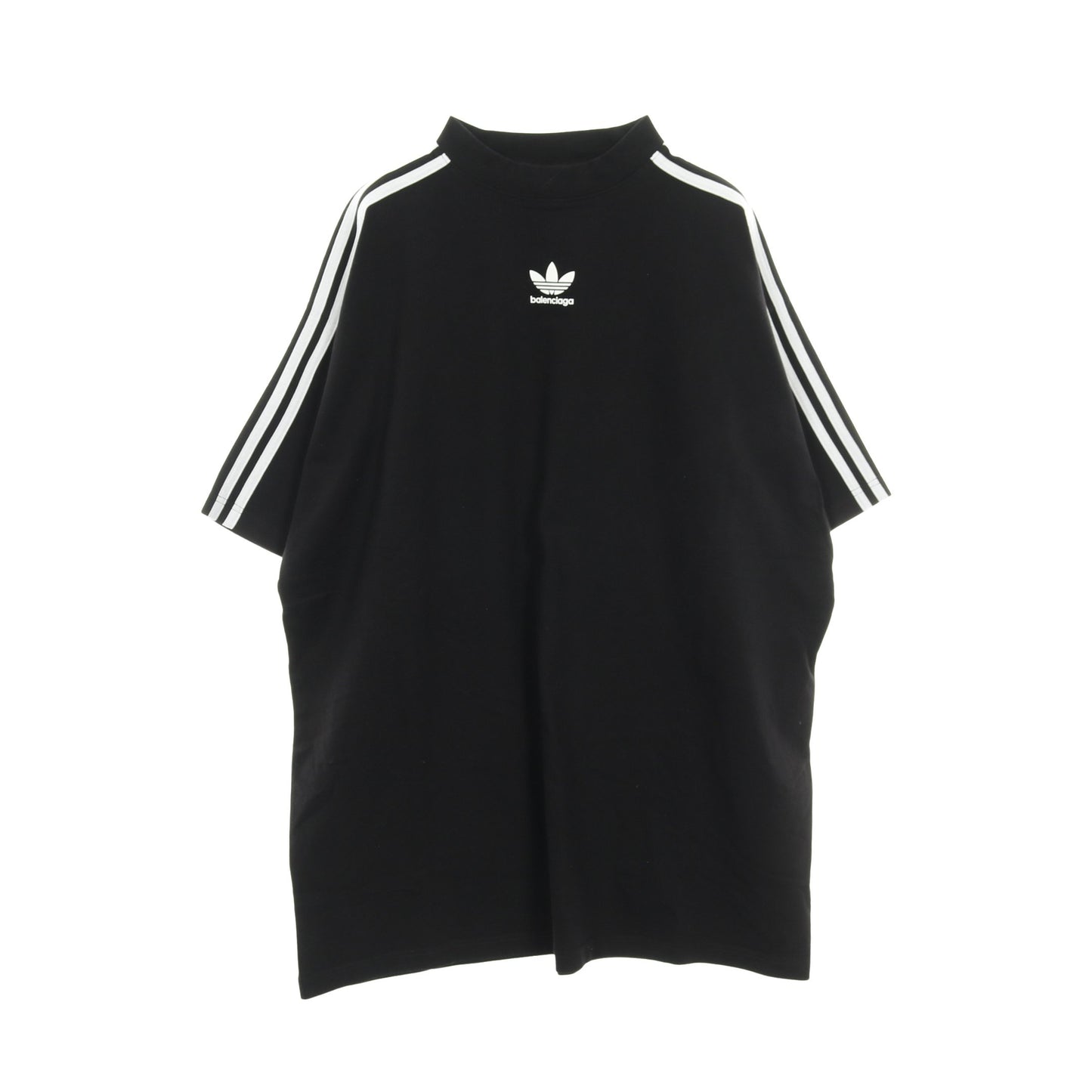 BALENCIAGA × adidas Tシャツ コットン ブラック ホワイト バレンシアガ トップス BALENCIAGA