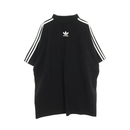 BALENCIAGA × adidas Tシャツ コットン ブラック ホワイト バレンシアガ トップス BALENCIAGA