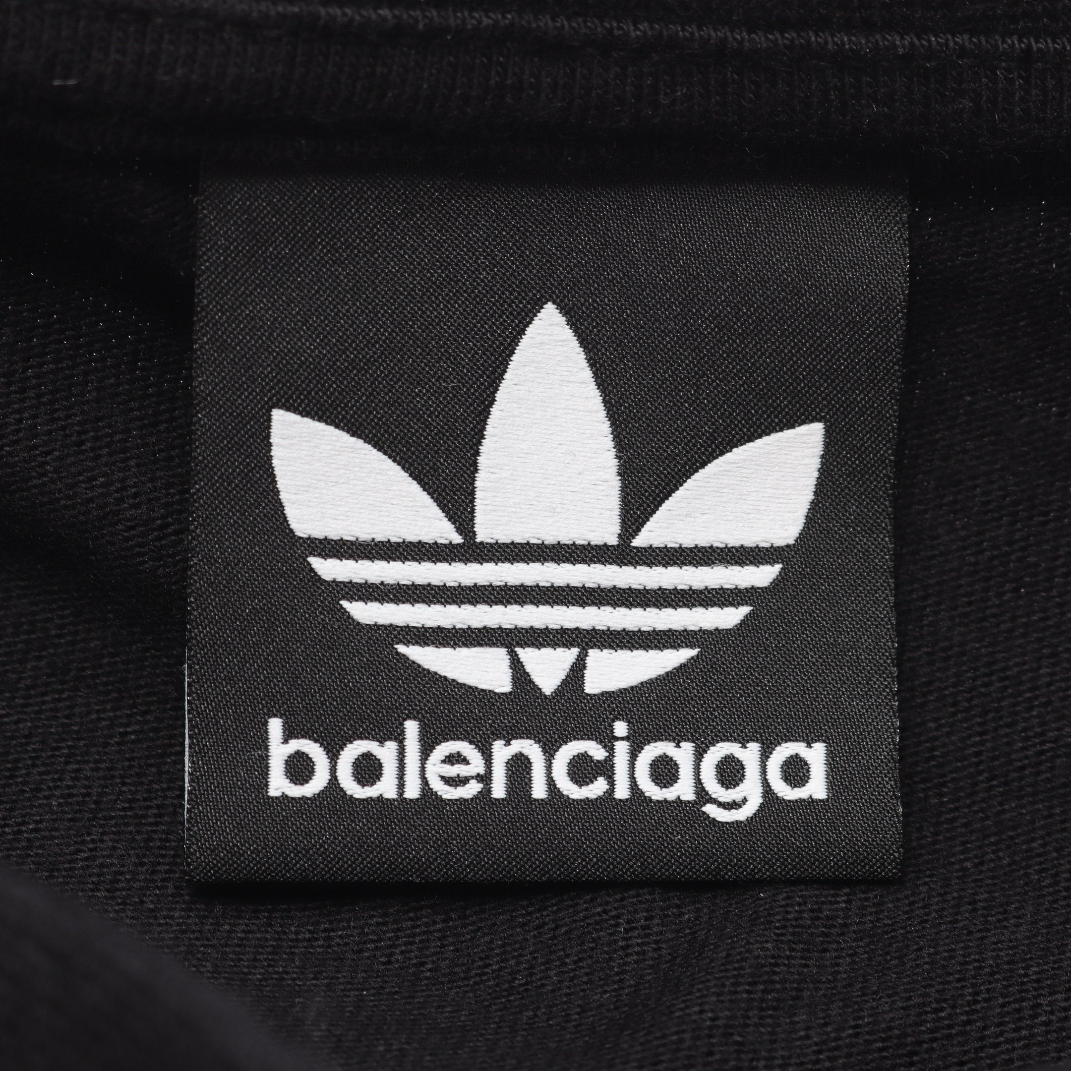 BALENCIAGA × adidas Tシャツ コットン ブラック ホワイト