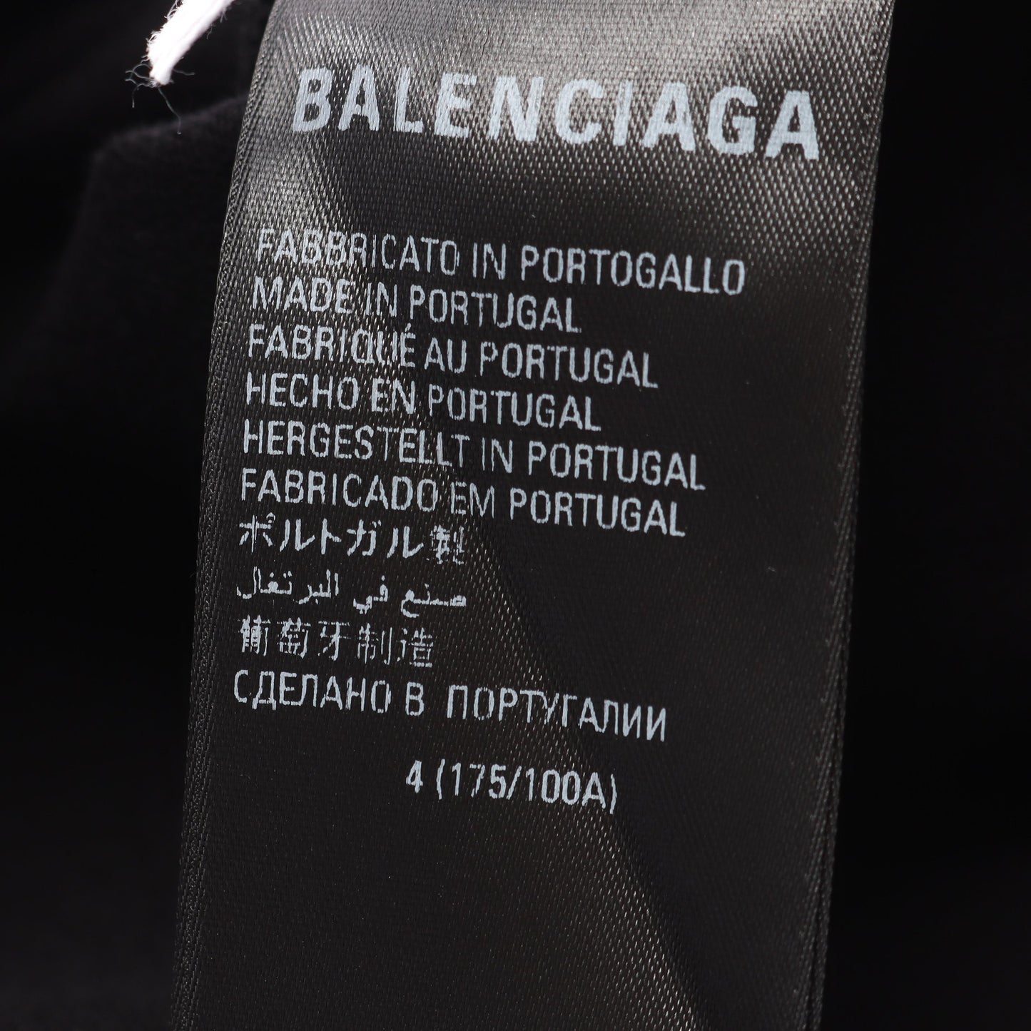 BALENCIAGA × adidas Tシャツ コットン ブラック ホワイト バレンシアガ トップス BALENCIAGA