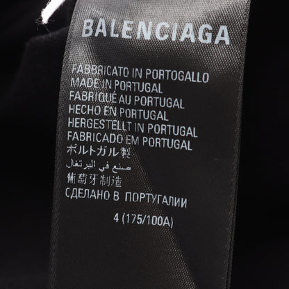 BALENCIAGA × adidas Tシャツ コットン ブラック ホワイト バレンシアガ トップス BALENCIAGA