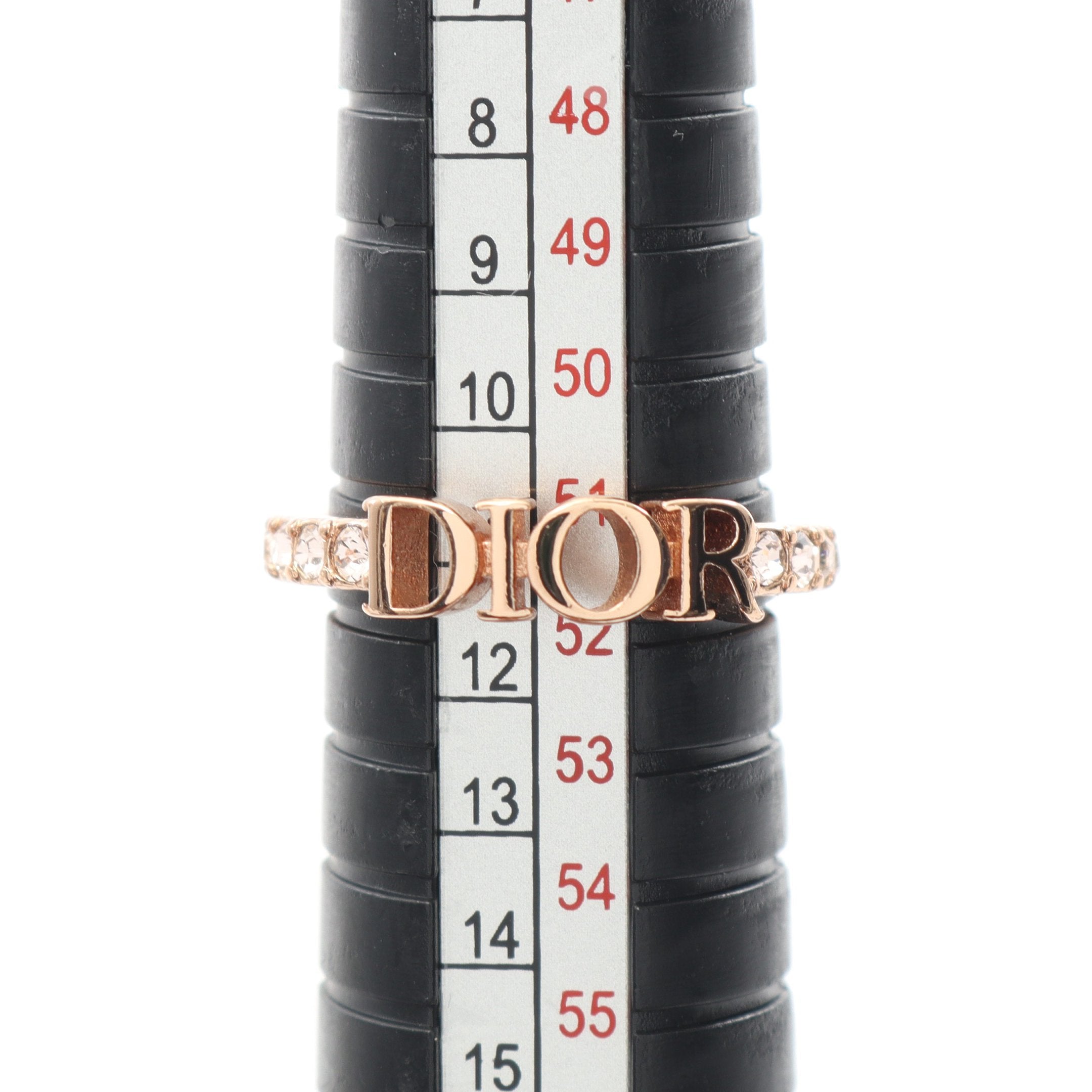 Dio(r)evolution リング 指輪 GP ラインストーン ピンクゴールド