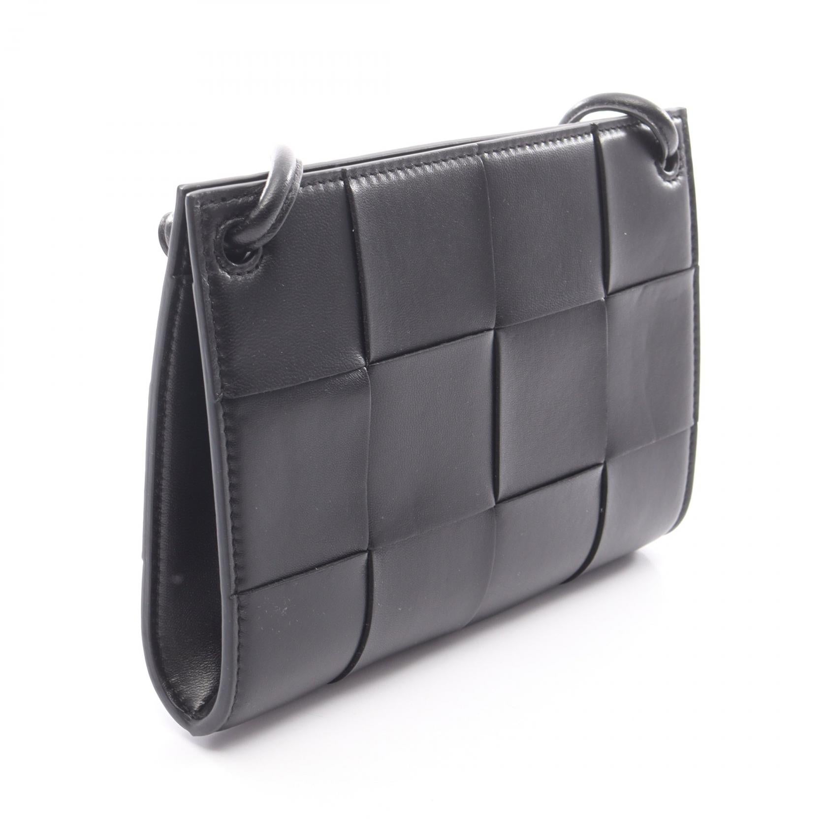 ミニ カセット マキシイントレチャート ショルダーバッグ レザー