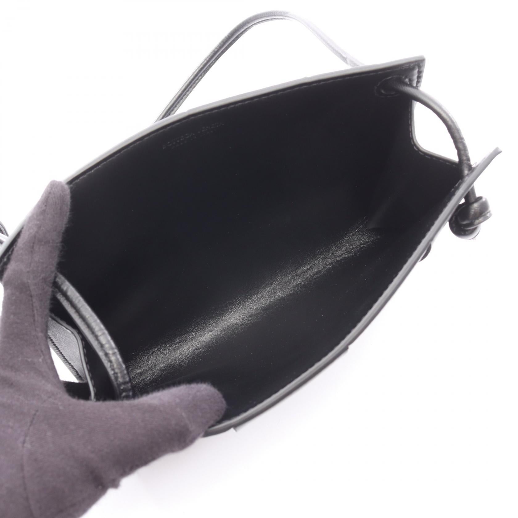 ミニ カセット マキシイントレチャート ショルダーバッグ レザー