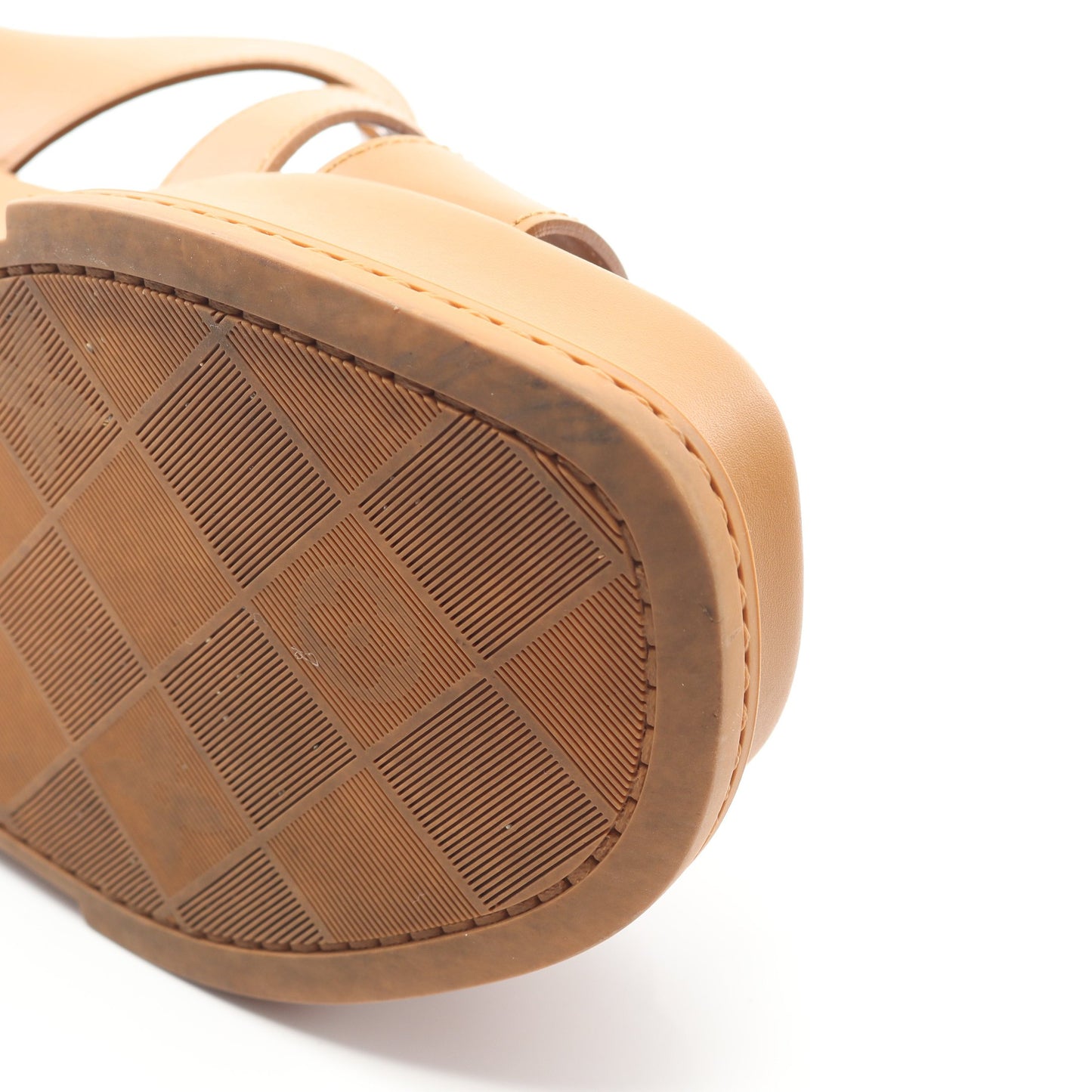 マヤ ライン サンダル レザー ブラウン ルイヴィトン シューズ LOUIS VUITTON