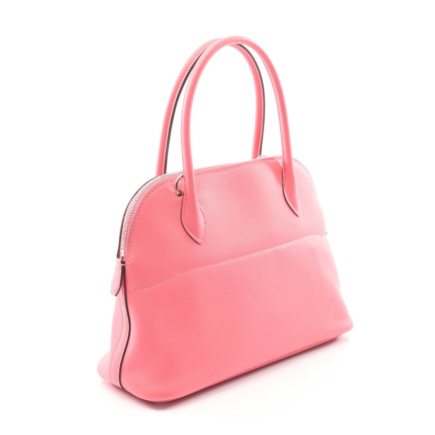 ボリード27 ローズアザレ ハンドバッグ ヴォースイフト ピンク シルバー金具 2WAY C刻印 エルメス バッグ HERMES