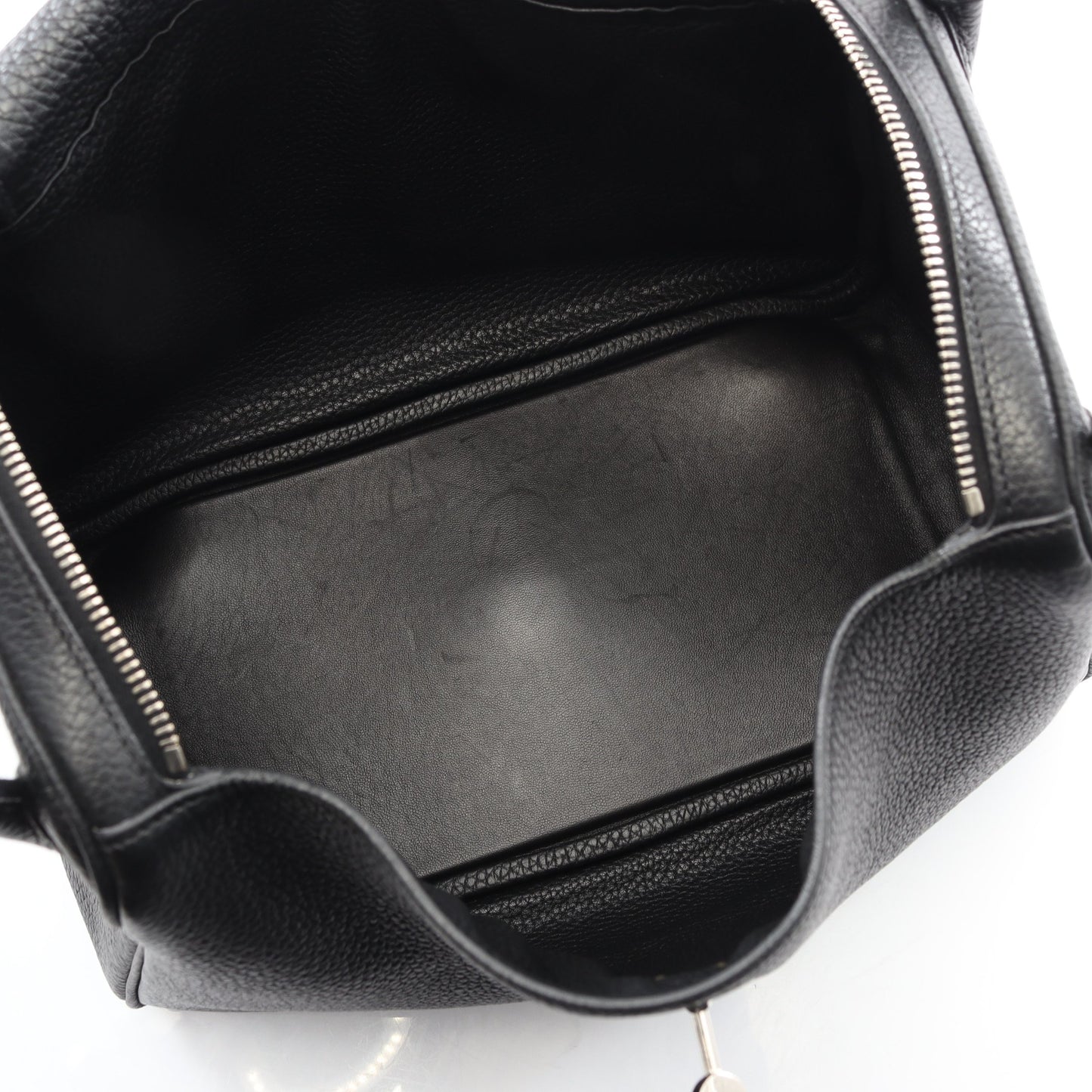 リンディ30 ショルダーバッグ トリヨンクレマンス ブラック シルバー金具 X刻印 エルメス バッグ HERMES