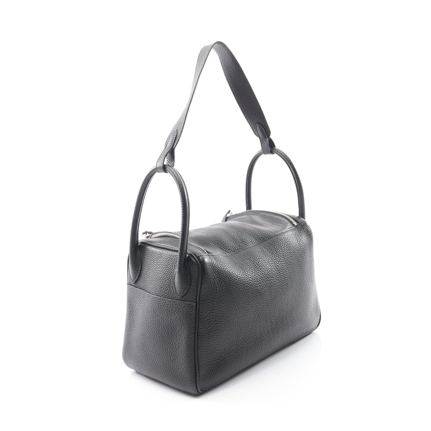 リンディ30 ショルダーバッグ トリヨンクレマンス ブラック シルバー金具 X刻印 エルメス バッグ HERMES