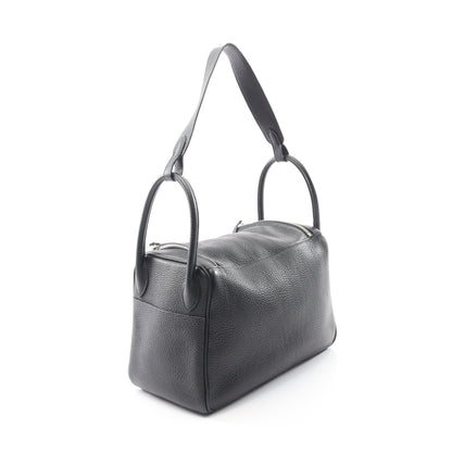 リンディ30 ショルダーバッグ トリヨンクレマンス ブラック シルバー金具 X刻印 エルメス バッグ HERMES