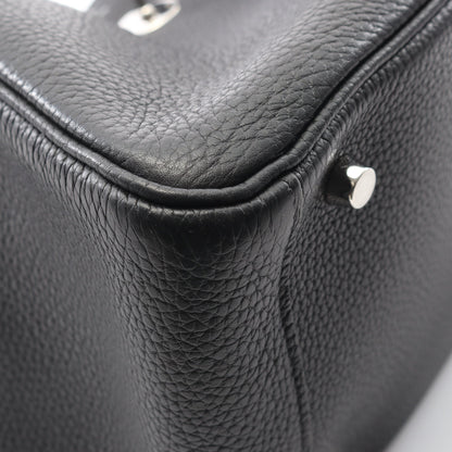 リンディ30 ショルダーバッグ トリヨンクレマンス ブラック シルバー金具 X刻印 エルメス バッグ HERMES