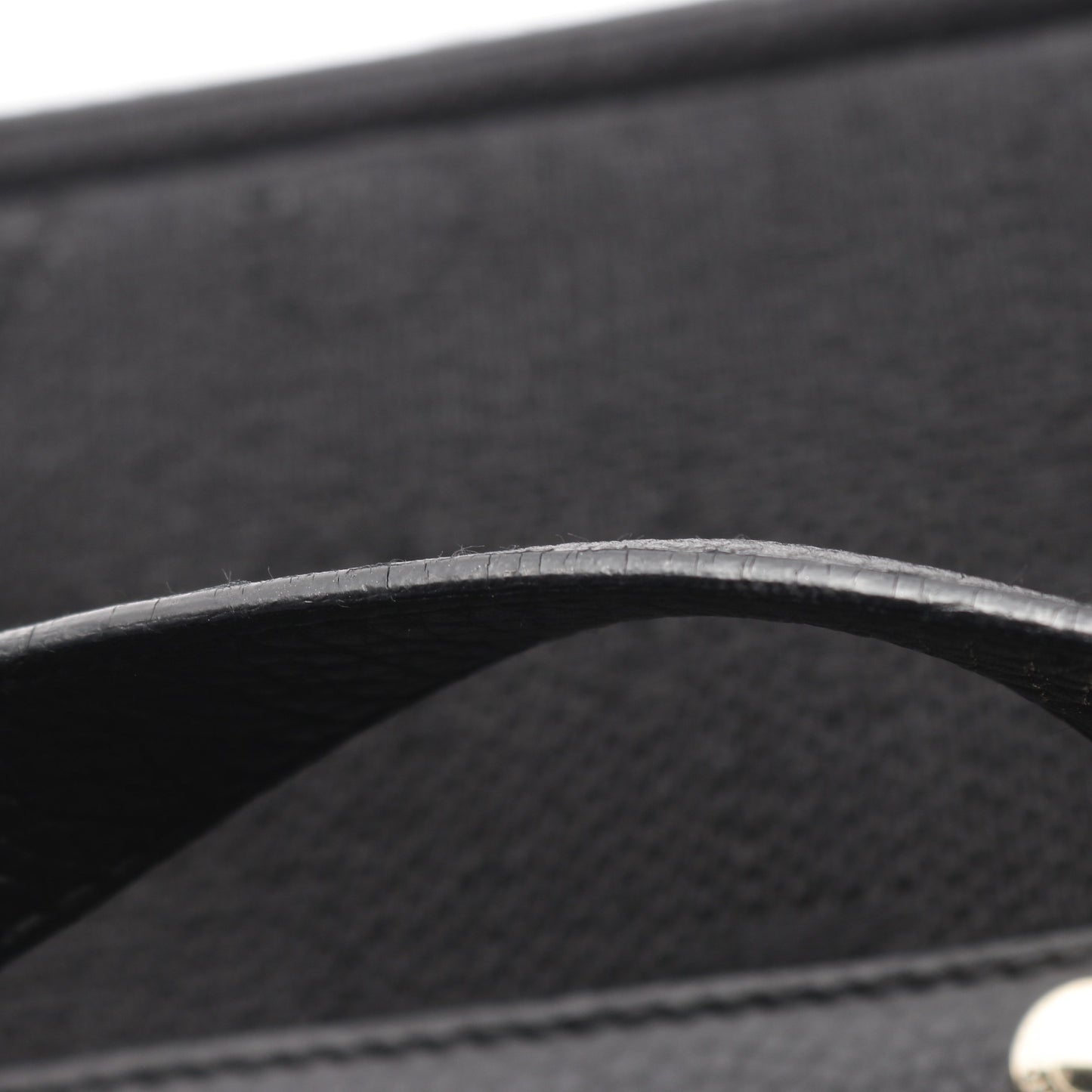 マキシレッタレ ハンドバッグ キャンバス レザー ブラック ブルガリ バッグ BVLGARI