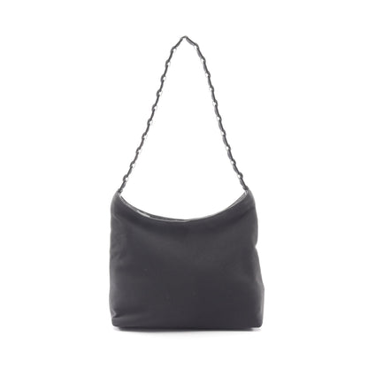 ヴァラ ワンショルダーバッグ キャンバス ブラック サルヴァトーレフェラガモ バッグ Salvatore Ferragamo