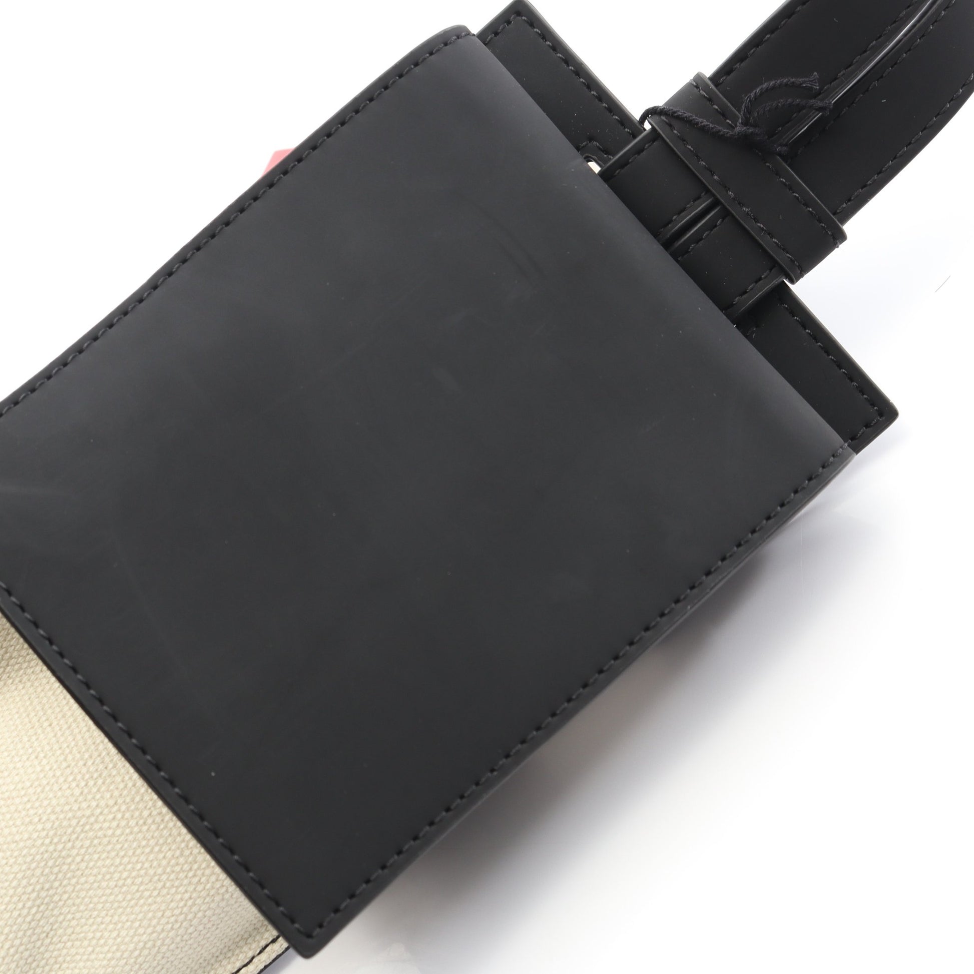 REFINED STITCH CANVAS PHONE POUCH ショルダーバッグ キャンバス オフホワイト ブラック ハンター バッグ HUNTER