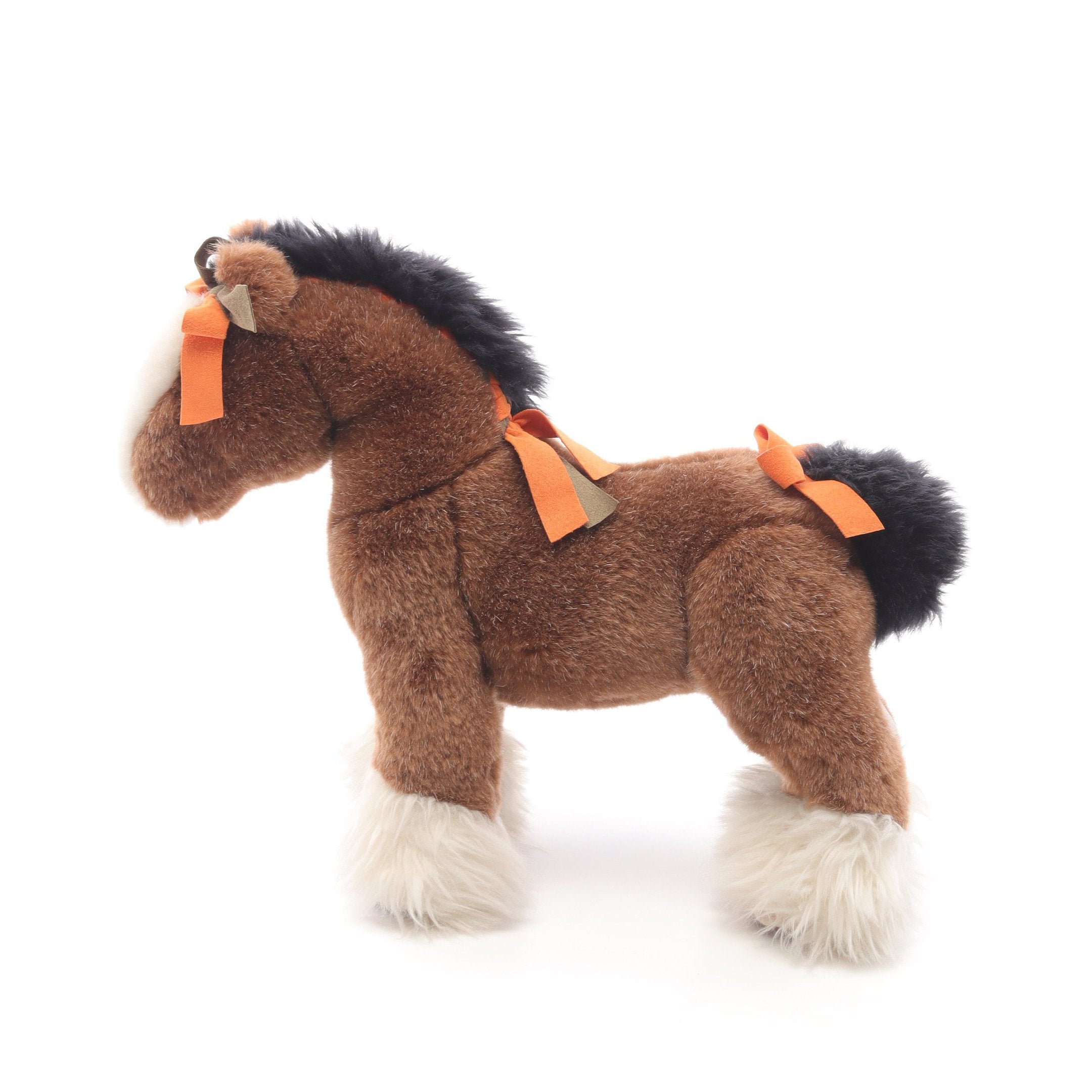 【新品未使用】エルメス　エルミー　PM ぬいぐるみ HERMES 未使用 エルメス エルミー PPM シルク100 エクリュ×コニャック