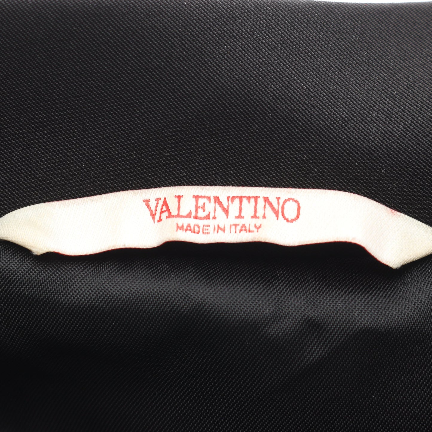 ボンバージャケット シルク ブラック ヴァレンティノ アウター VALENTINO