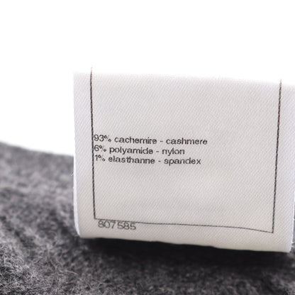 ココマーク ニット ワンピース カシミヤ グレー シャネル ワンピース CHANEL