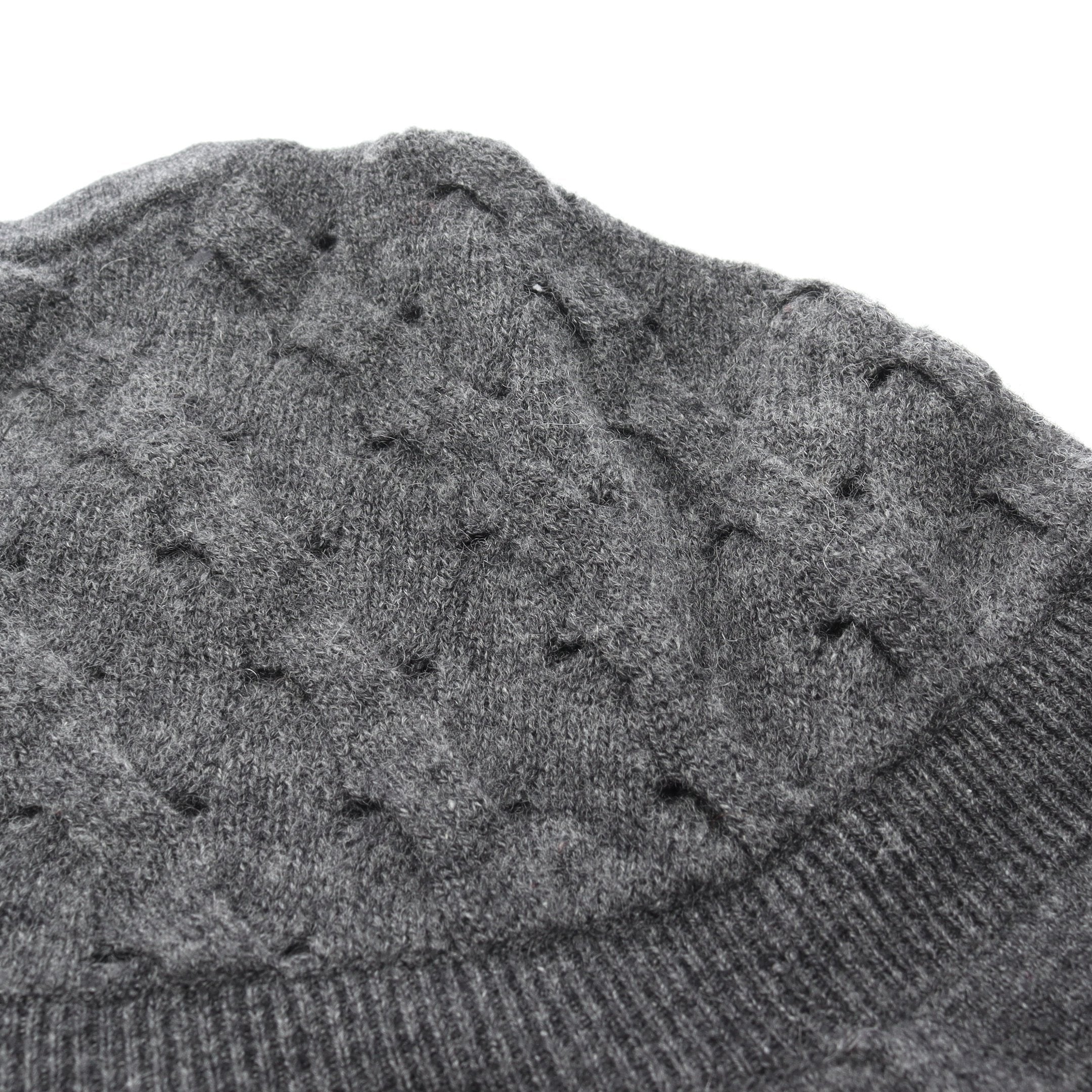 ココマーク ニット ワンピース カシミヤ グレー シャネル – RECLO