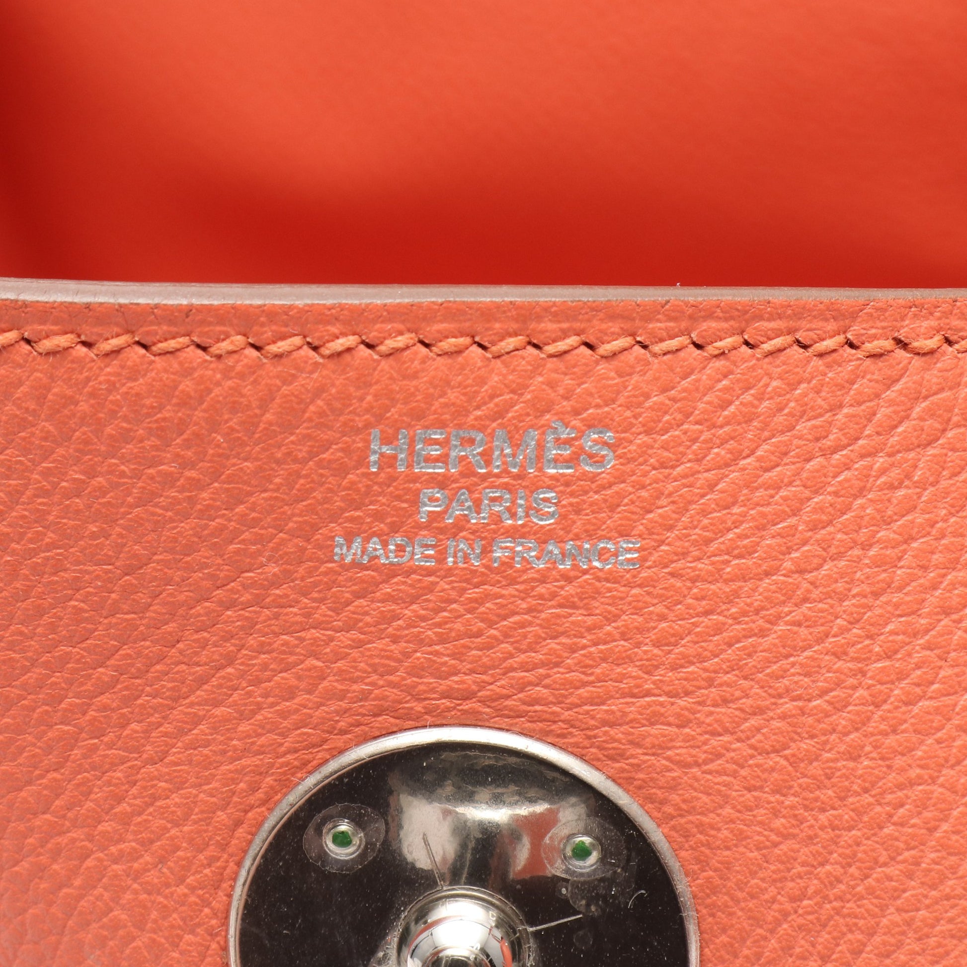 リンディ26 ショルダーバッグ エバーカラー コーラルピンク シルバー金具 □R刻印 エルメス バッグ HERMES