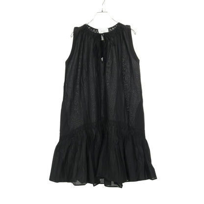 CAMARAT DRESS ワンピース ノースリープ コットン ブラック マーレット ワンピース Merlette