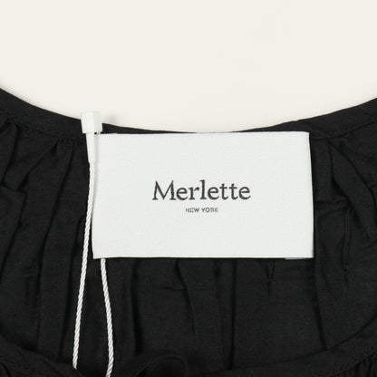 CAMARAT DRESS ワンピース ノースリープ コットン ブラック マーレット ワンピース Merlette