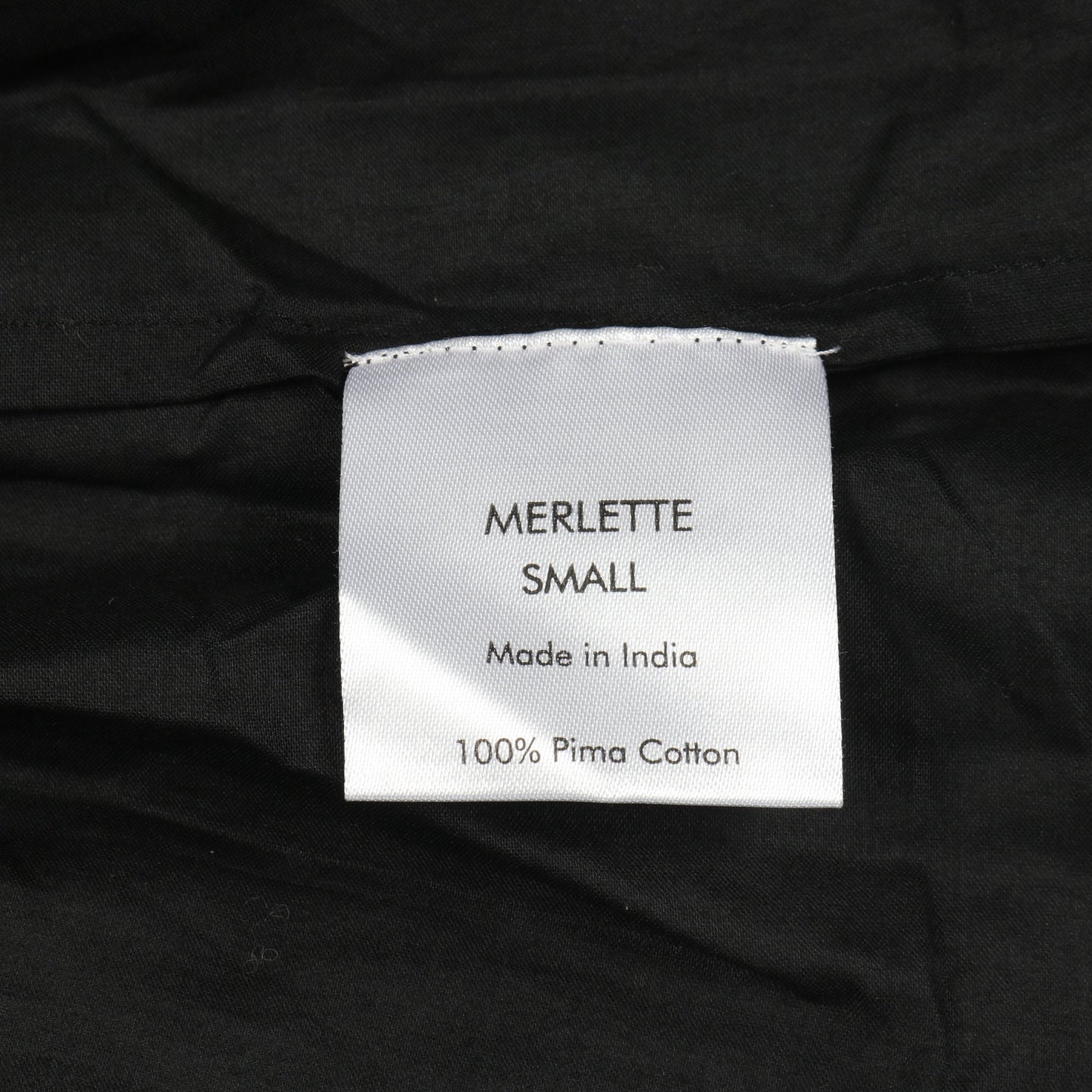 CAMARAT DRESS ワンピース ノースリープ コットン ブラック マーレット ワンピース Merlette