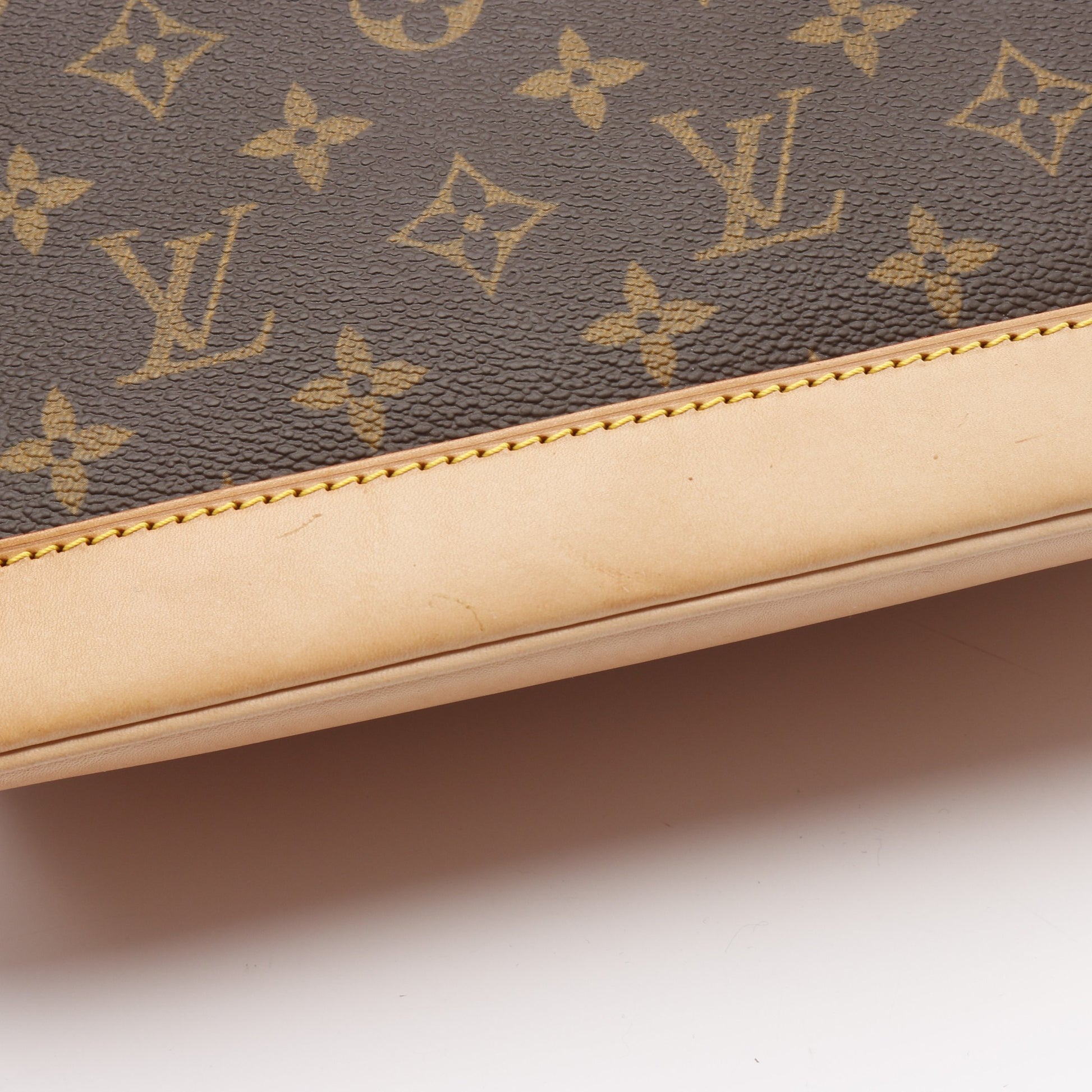 アルマPM モノグラム ハンドバッグ PVC レザー ブラウン ルイヴィトン バッグ LOUIS VUITTON