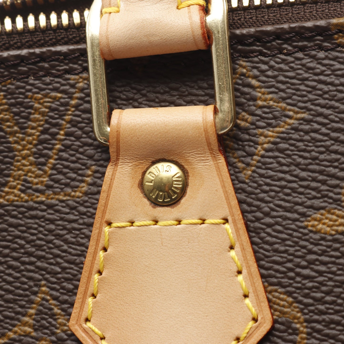 アルマPM モノグラム ハンドバッグ PVC レザー ブラウン ルイヴィトン バッグ LOUIS VUITTON