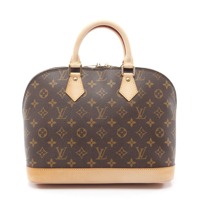 アルマPM モノグラム ハンドバッグ PVC レザー ブラウン ルイヴィトン バッグ LOUIS VUITTON