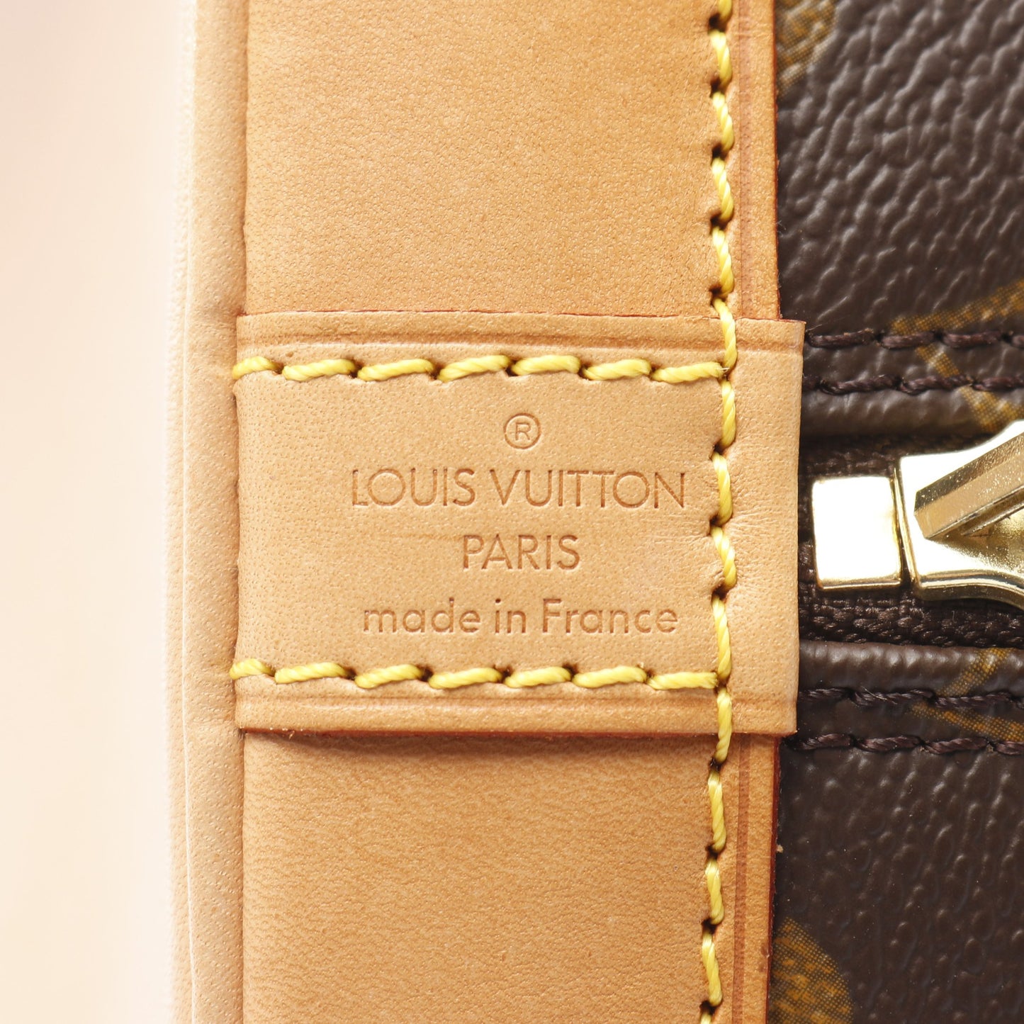 アルマPM モノグラム ハンドバッグ PVC レザー ブラウン ルイヴィトン バッグ LOUIS VUITTON