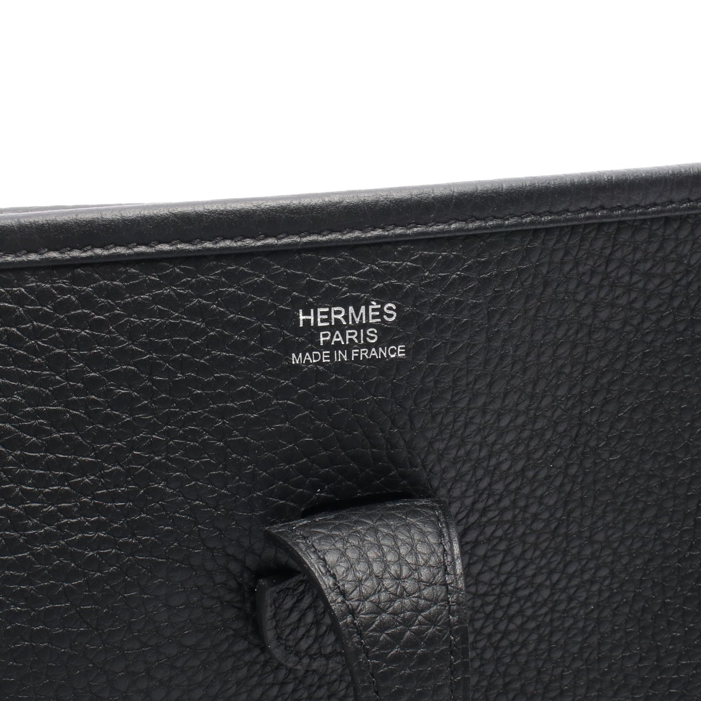 エヴリン 3 トロワ PM ショルダーバッグ トリヨンクレマンス ブラック シルバー金具 Z刻印 エルメス バッグ HERMES