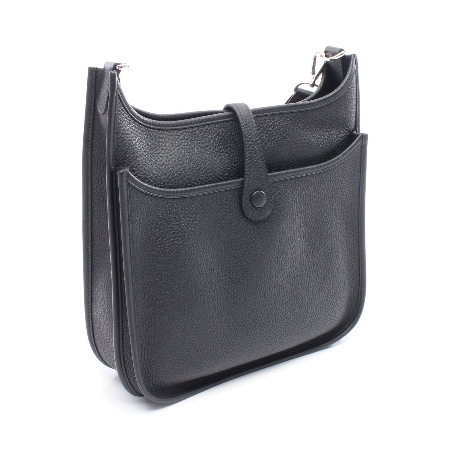 エヴリン 3 トロワ PM ショルダーバッグ トリヨンクレマンス ブラック シルバー金具 Z刻印 エルメス バッグ HERMES