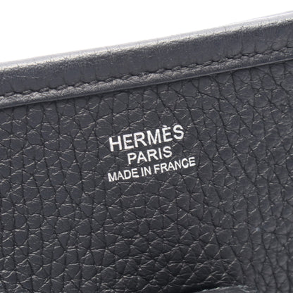 エヴリン 3 トロワ PM ショルダーバッグ トリヨンクレマンス ブラック シルバー金具 □R刻印 エルメス バッグ HERMES