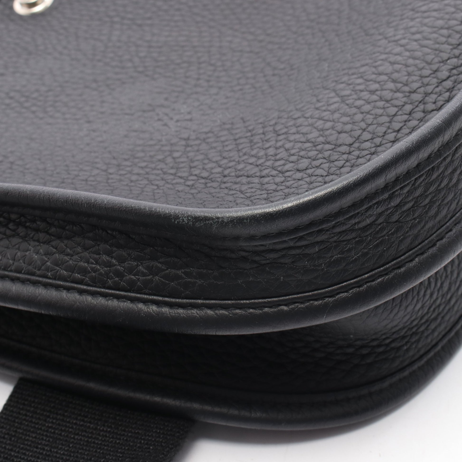エヴリン 3 トロワ PM ショルダーバッグ トリヨンクレマンス ブラック シルバー金具 □R刻印 エルメス バッグ HERMES