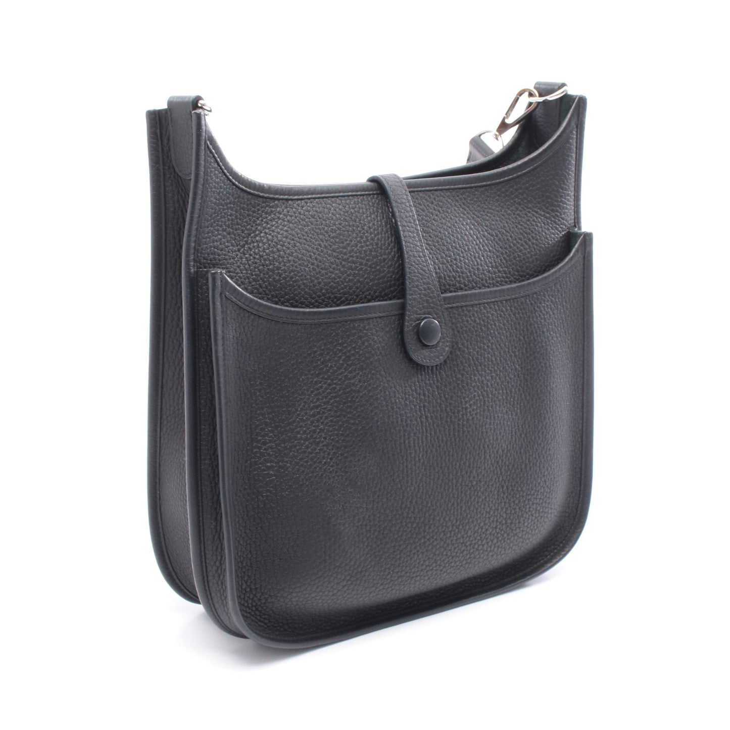 エヴリン 3 トロワ PM ショルダーバッグ トリヨンクレマンス ブラック シルバー金具 □R刻印 エルメス バッグ HERMES