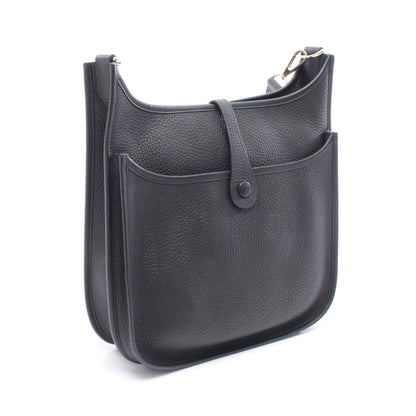 エヴリン 3 トロワ PM ショルダーバッグ トリヨンクレマンス ブラック シルバー金具 □R刻印 エルメス バッグ HERMES