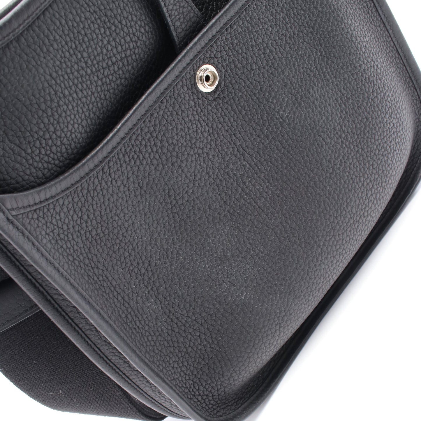 エヴリン 3 トロワ PM ショルダーバッグ トリヨンクレマンス ブラック シルバー金具 □R刻印 エルメス バッグ HERMES