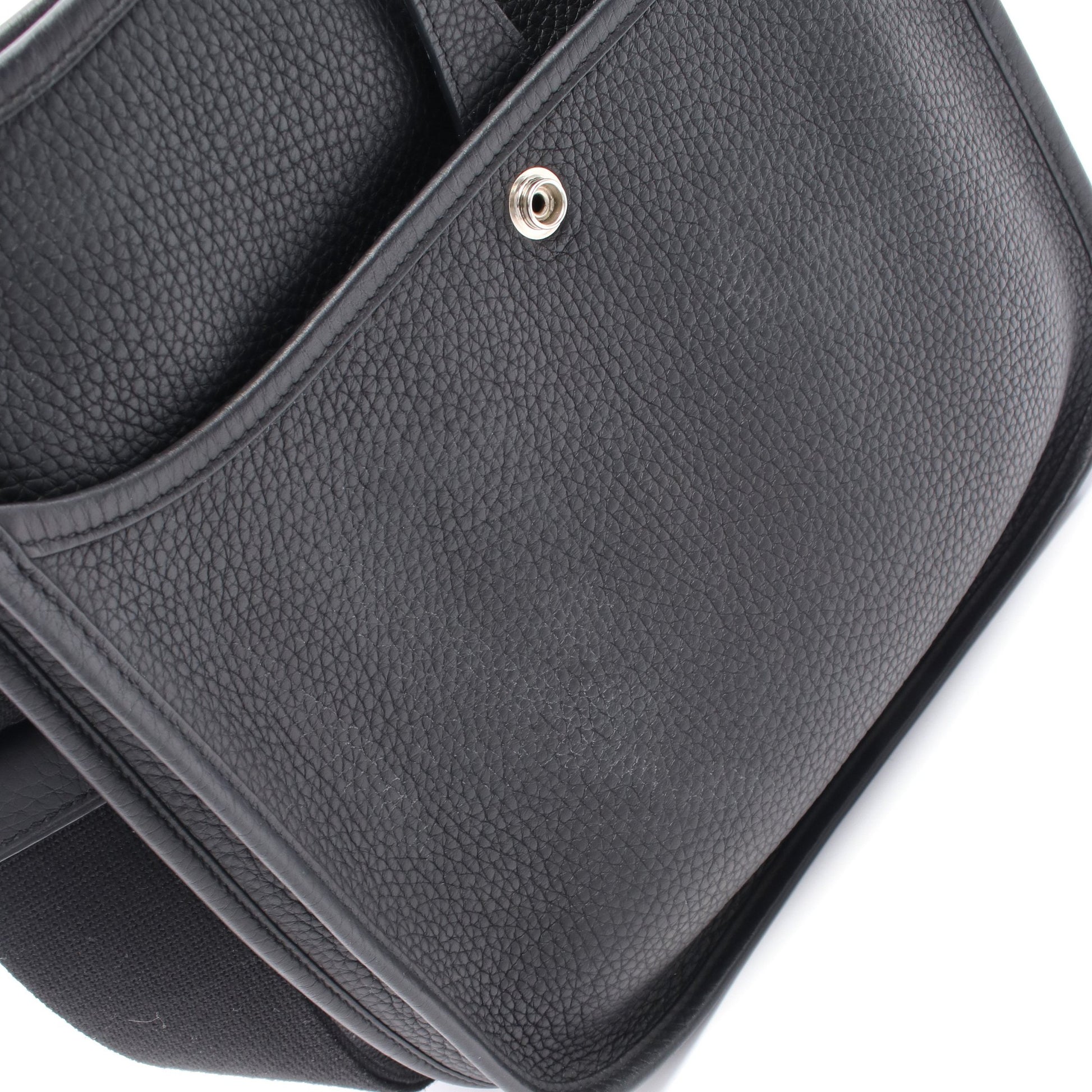 エヴリン 3 トロワ PM ショルダーバッグ トリヨンクレマンス ブラック シルバー金具 □R刻印 エルメス バッグ HERMES