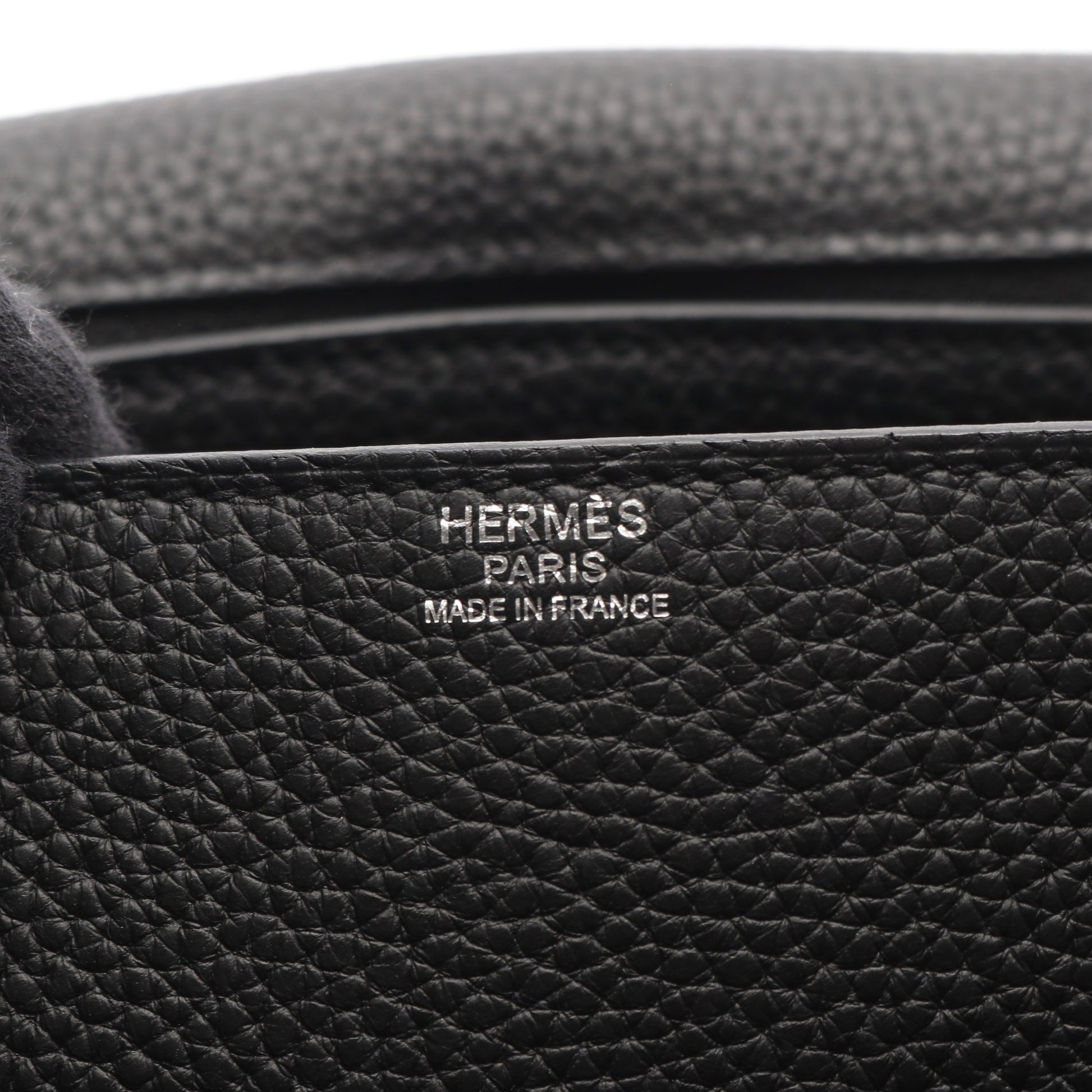 スティーブ ブザス35 ショルダーバッグ トリヨンクレマンス ブラック シルバー金具 X刻印 エルメス バッグ HERMES
