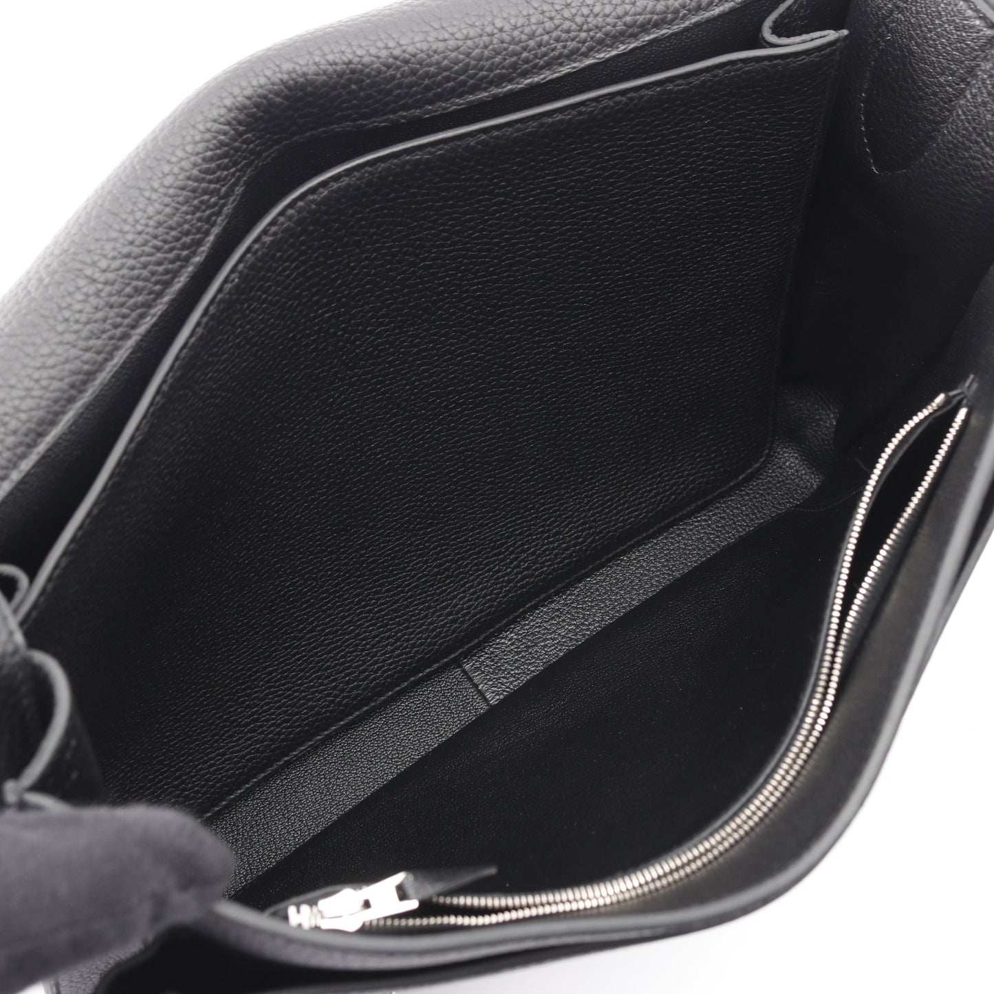 スティーブ ブザス35 ショルダーバッグ トリヨンクレマンス ブラック シルバー金具 X刻印 エルメス バッグ HERMES