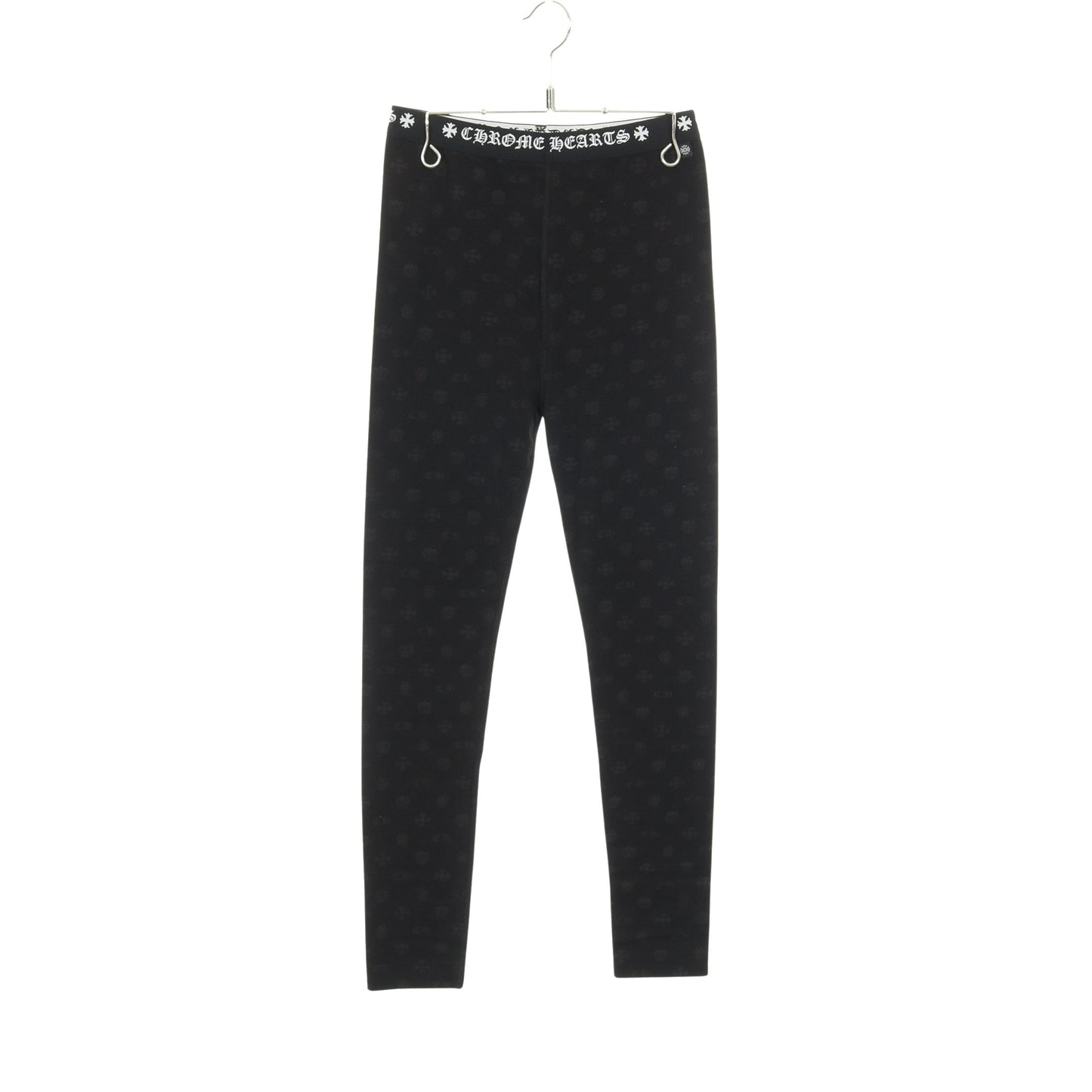 レギンス パンツ 総柄 コットン ブラック クロムハーツ ボトムス Chrome Hearts