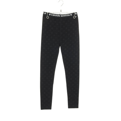 レギンス パンツ 総柄 コットン ブラック クロムハーツ ボトムス Chrome Hearts