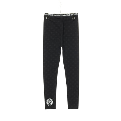 レギンス パンツ 総柄 コットン ブラック クロムハーツ ボトムス Chrome Hearts