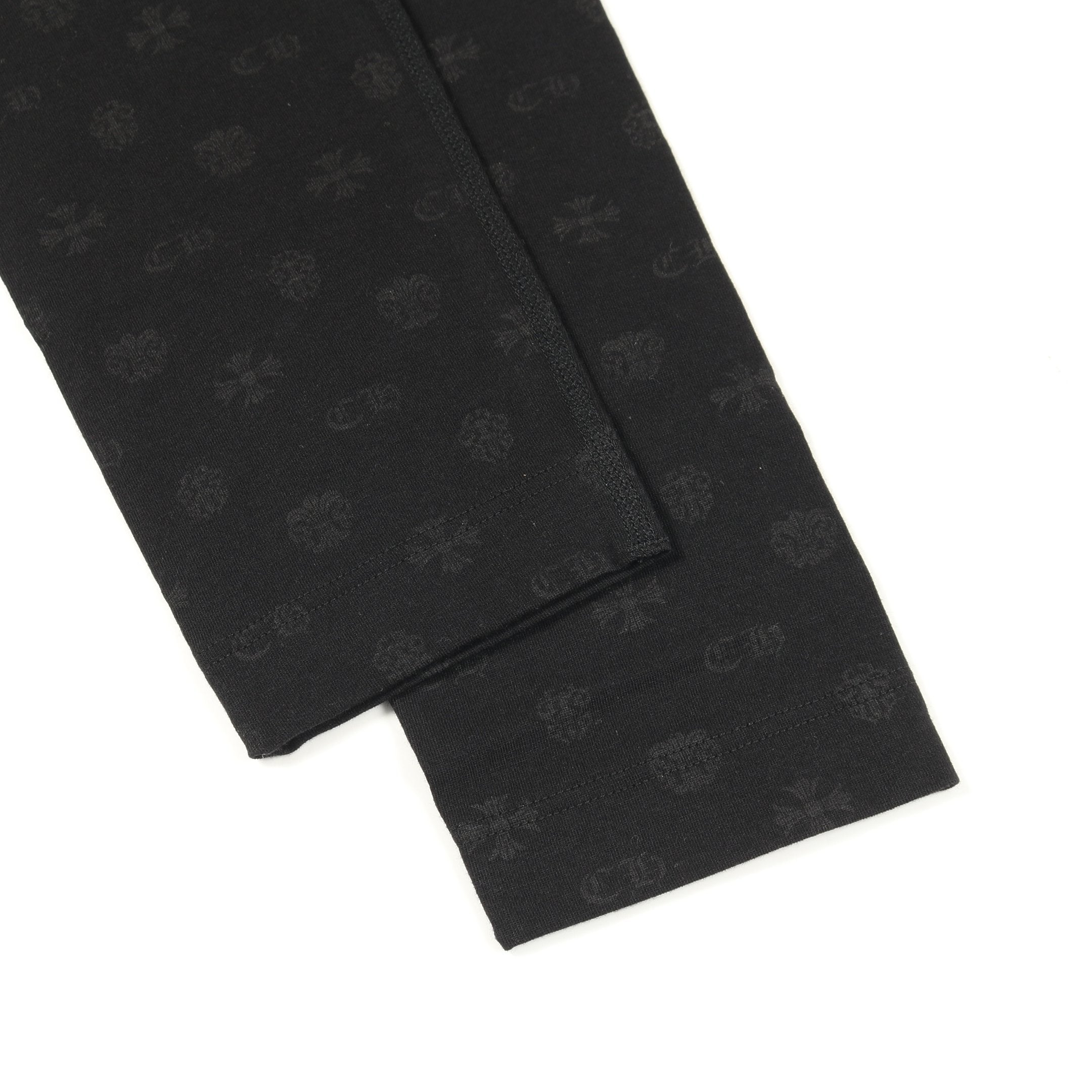 レギンス パンツ 総柄 コットン ブラック クロムハーツ – RECLO